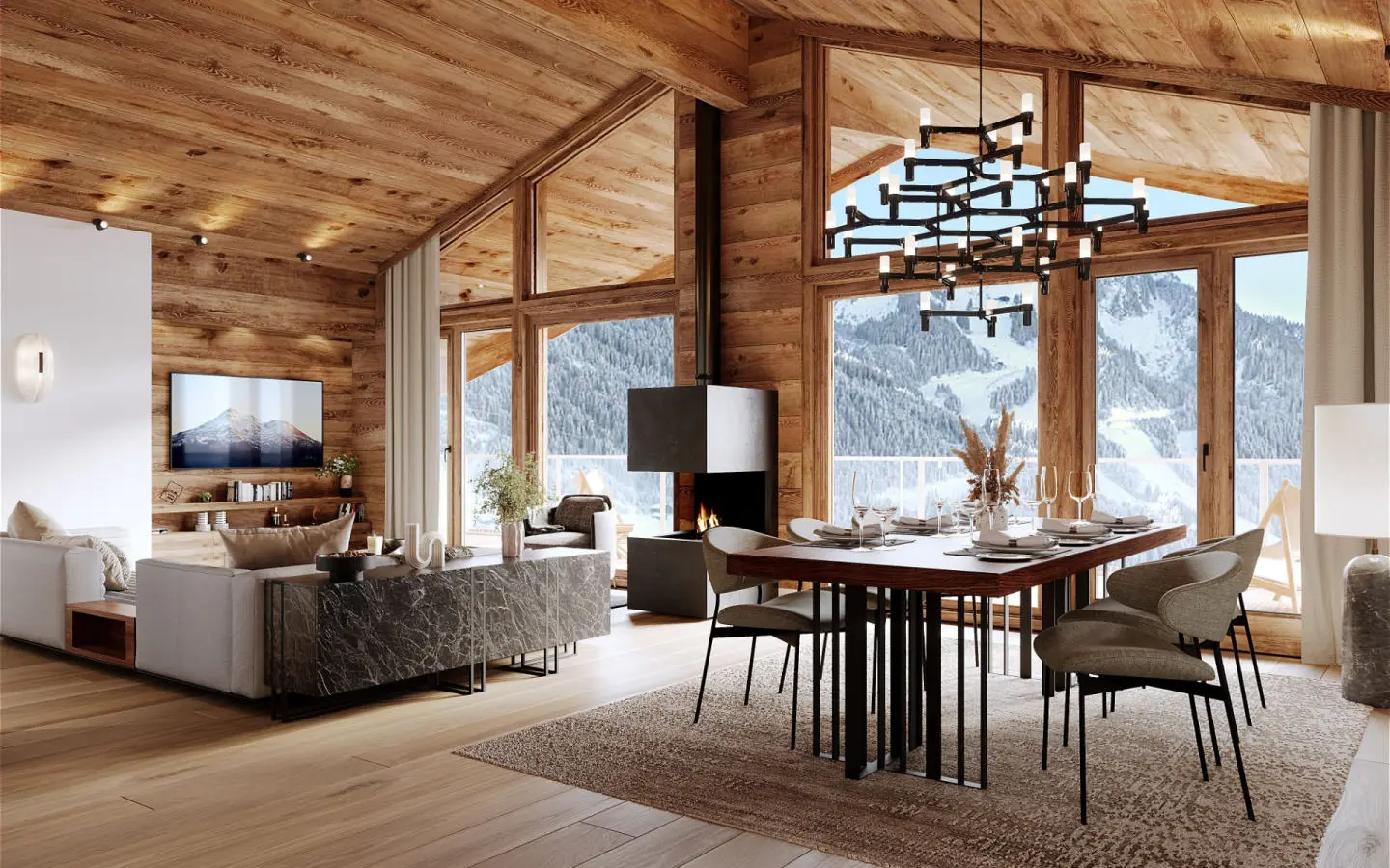 Ski Apartment Of 75 M² With 3 Bedrooms In Chatel, Haute-savoie