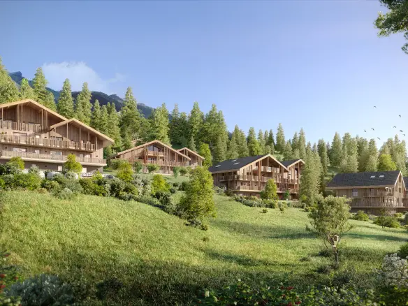 2-bedroom Penthouse In Samoens, France (67 M²)