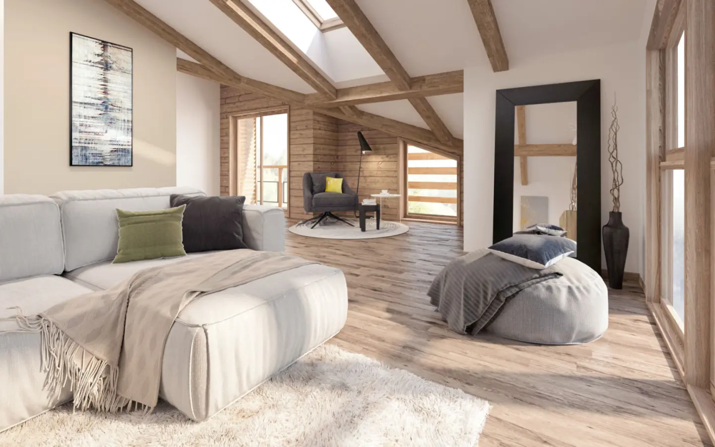 2-bedroom Penthouse In Les Gets, France (69 M²)