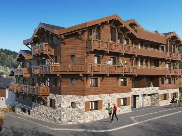 3-bedroom Penthouse In Morzine, France (148 M²)