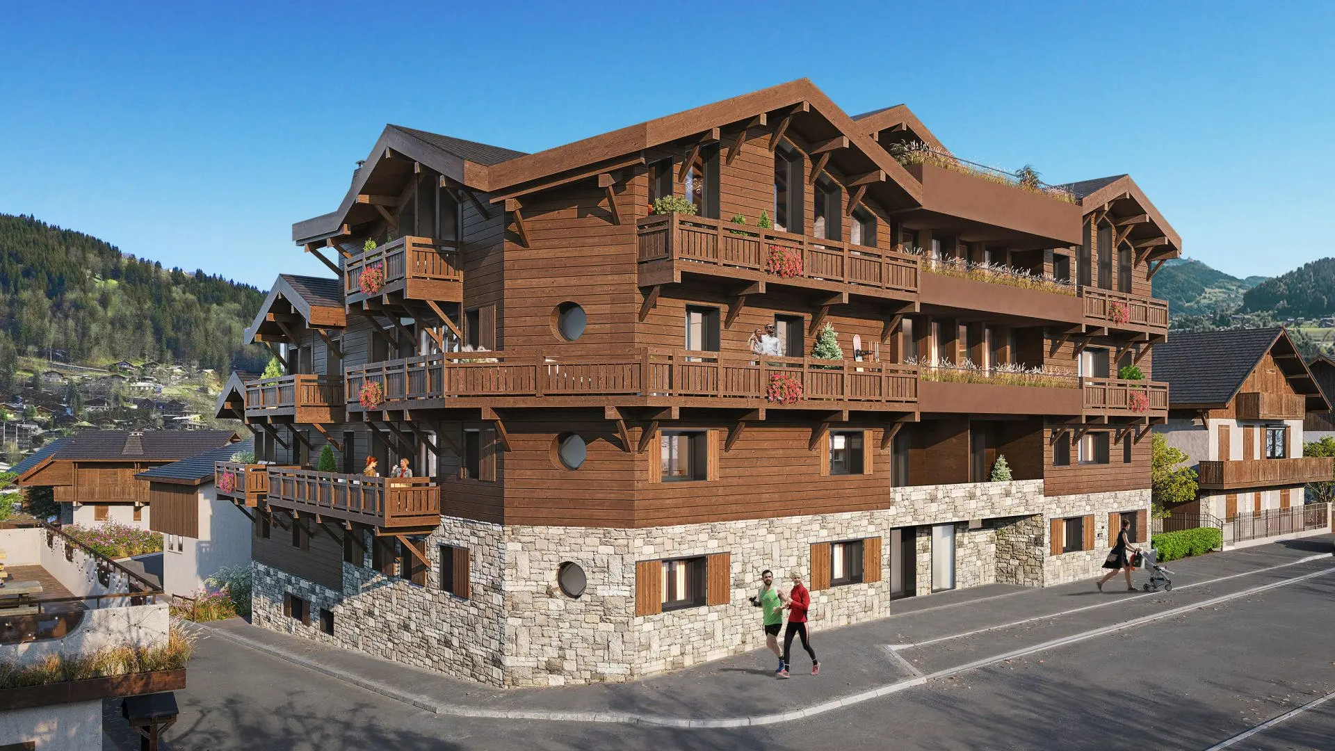 Penthouse Of 150 M² With 4 Bedrooms In Morzine, Haute-savoie