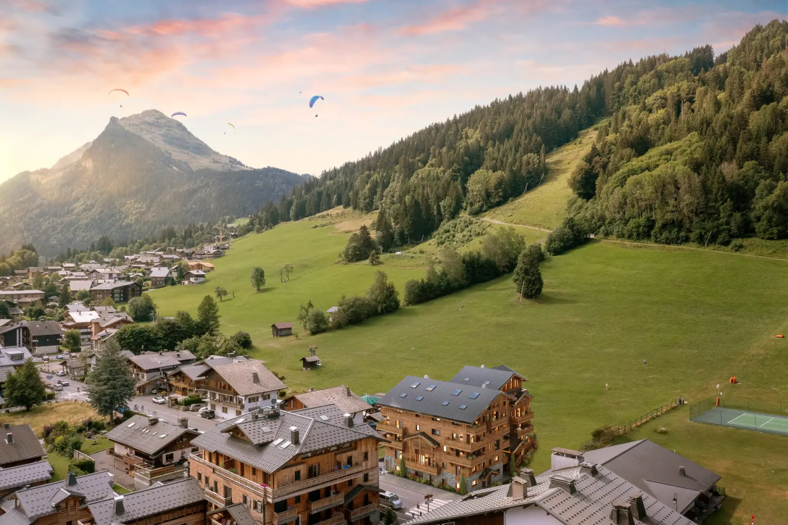 3-bedroom Penthouse In Morzine, France (81 M²)