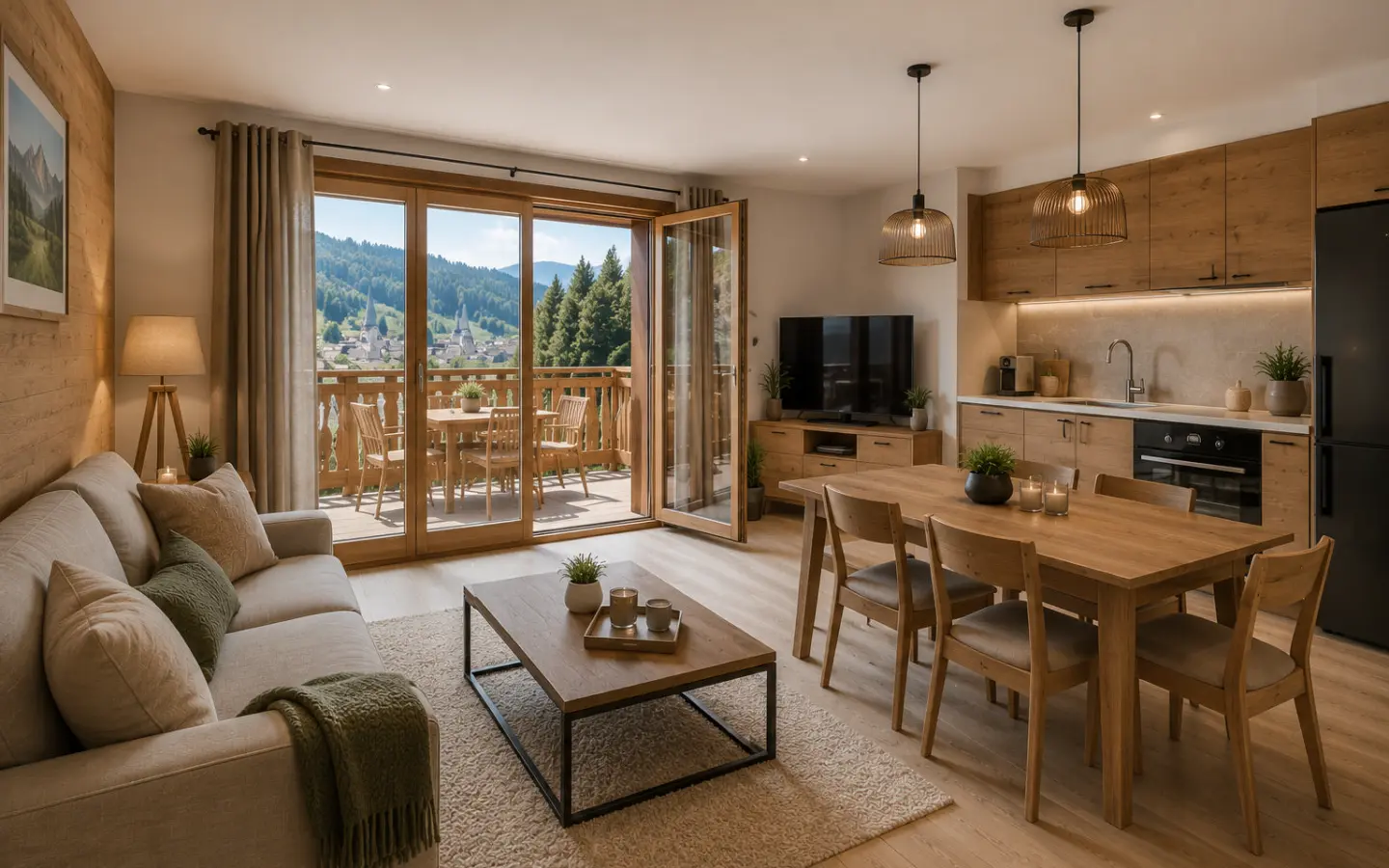 4-bedroom Penthouse In La Clusaz, France (126 M²)
