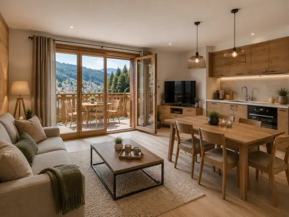 4-bedroom Penthouse In La Clusaz, France (126 M²)