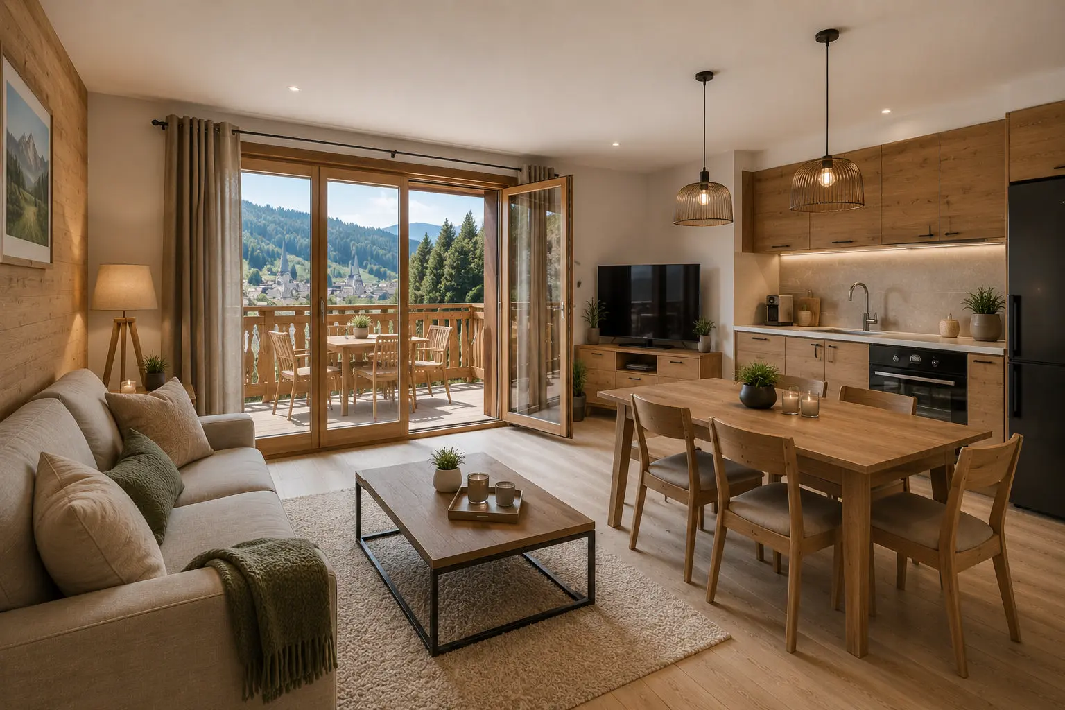 Penthouse Of 150 M² With 4 Bedrooms In La Clusaz, Haute-savoie