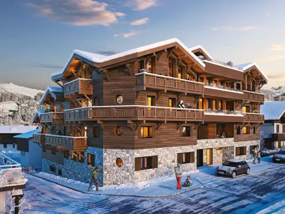 3-bedroom Penthouse In Morzine, France (148 M²)