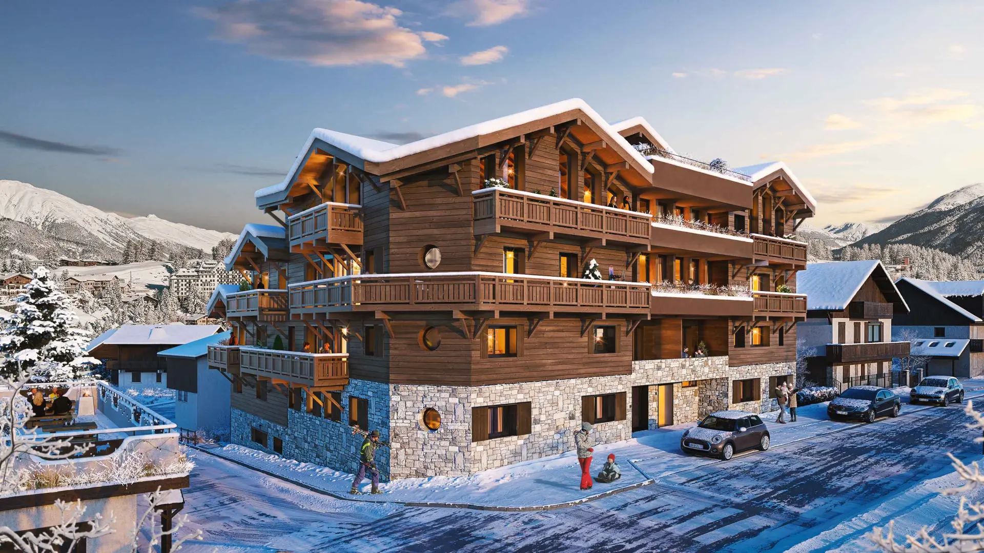 Penthouse Of 150 M² With 4 Bedrooms In Morzine, Haute-savoie