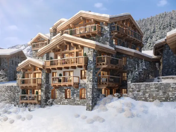 Ski Apartment Of 6 Bedrooms With Fireplace In Val-d’isere, Savoie