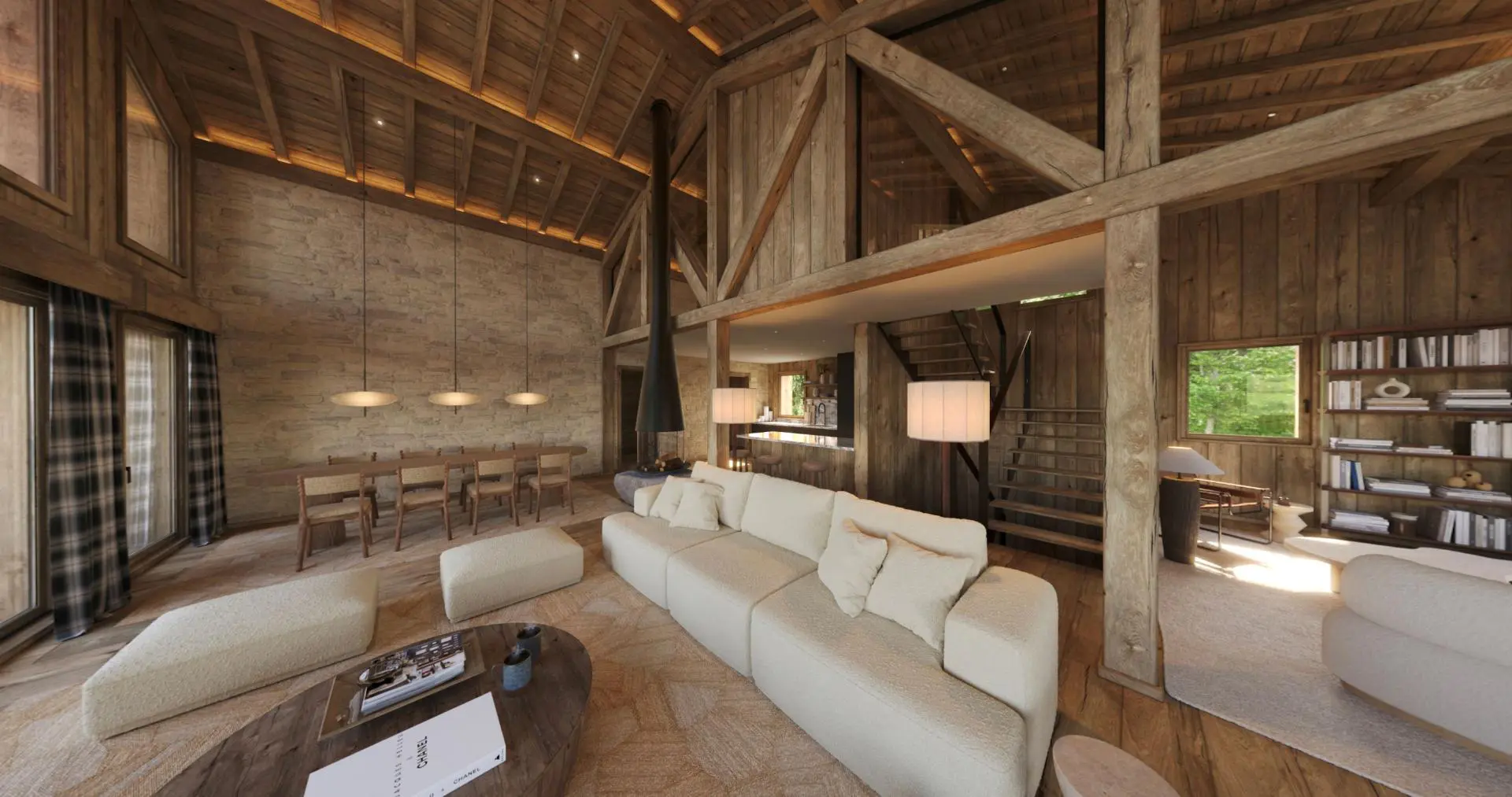 6 Bedroom Ski Chalet In Proximity To Megeve, Haute-savoie
