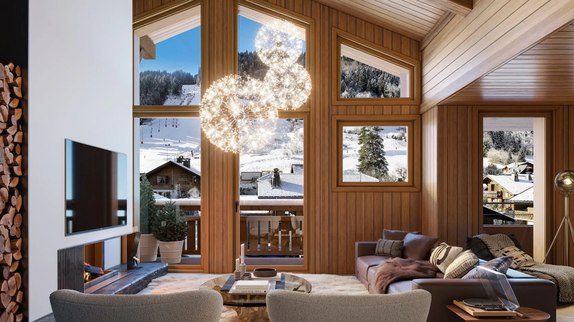 Penthouse Of 150 M² With 4 Bedrooms In Morzine, Haute-savoie