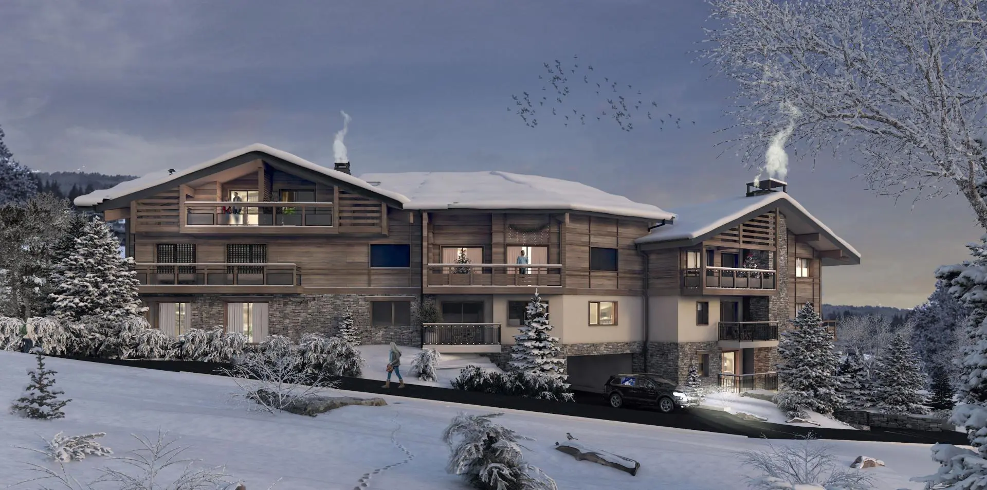 For Sale : 2 Bedrooms Penthouse Near Les Gets, Haute-savoie