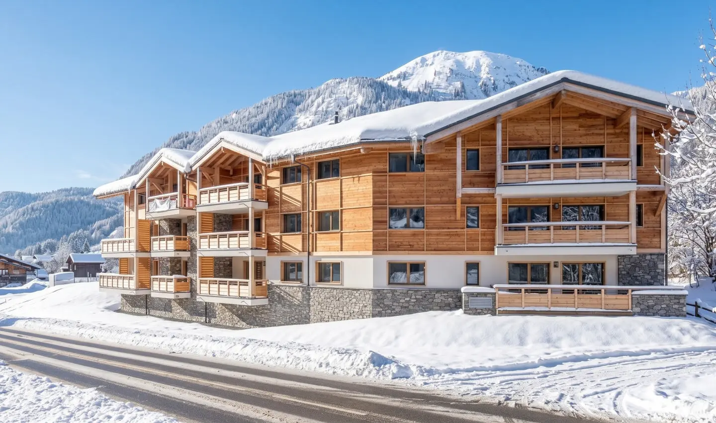 2-bedroom Penthouse In Les Gets, France (69 M²)