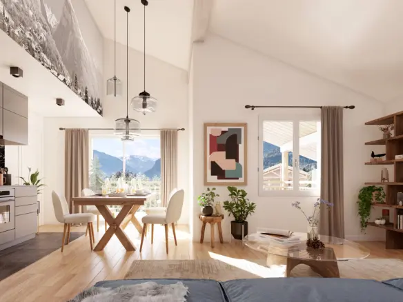 Apartment Of 80 M² With 3 Bedrooms In Samoëns, Haute-savoie