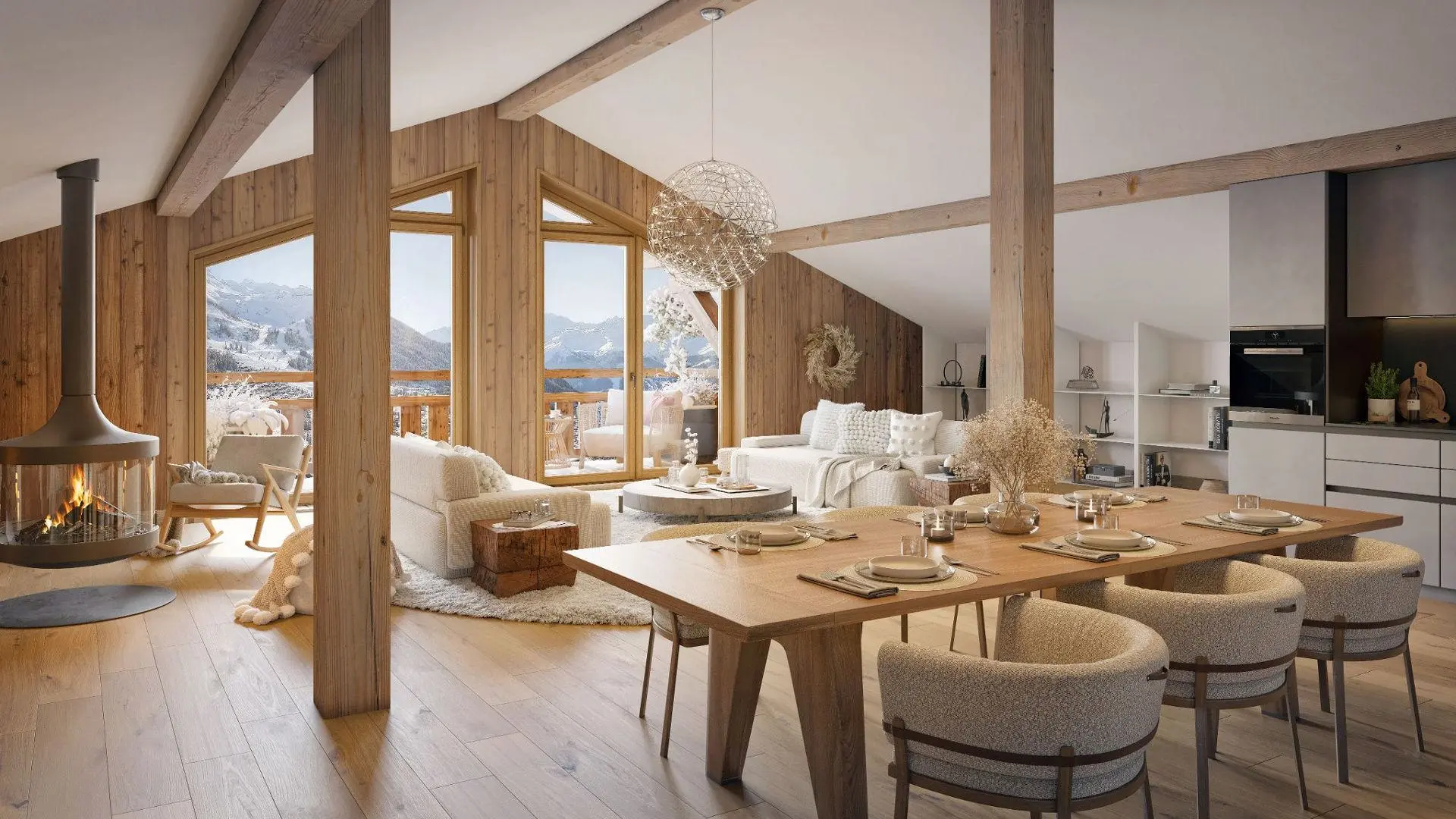 3-bedroom Penthouse In Montriond, France (79 M²)