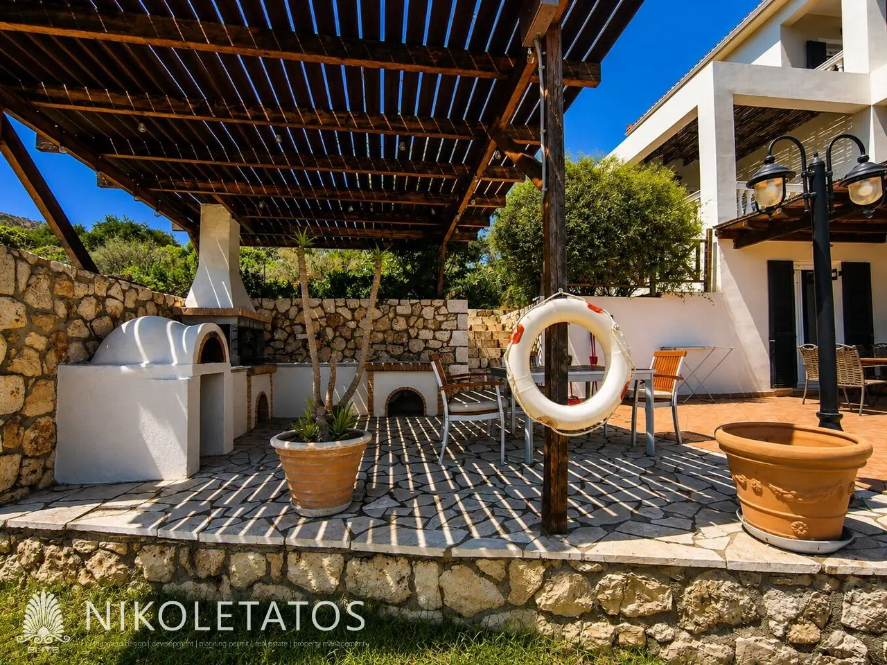 Villa Of 120 M² With Sea View In Skala, Greece