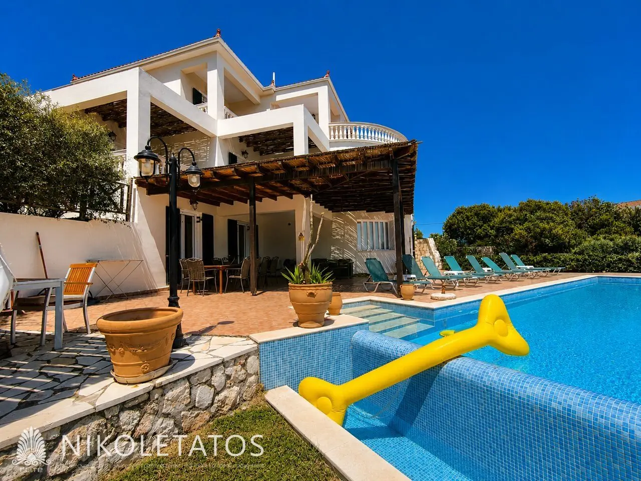 Villa Of 120 M² With Sea View In Skala, Greece