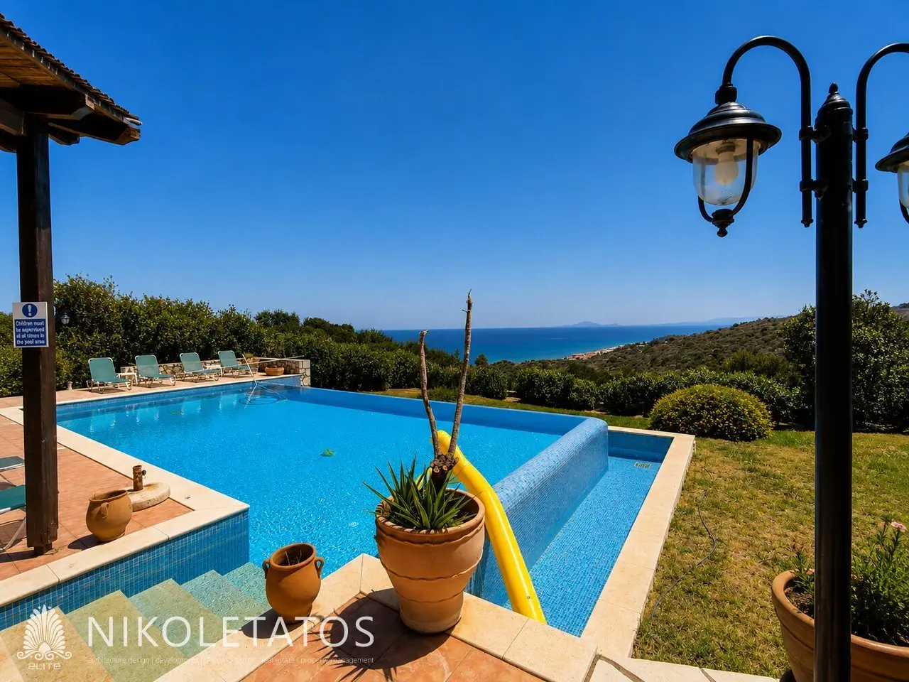 Villa Of 120 M² With Sea View In Skala, Greece