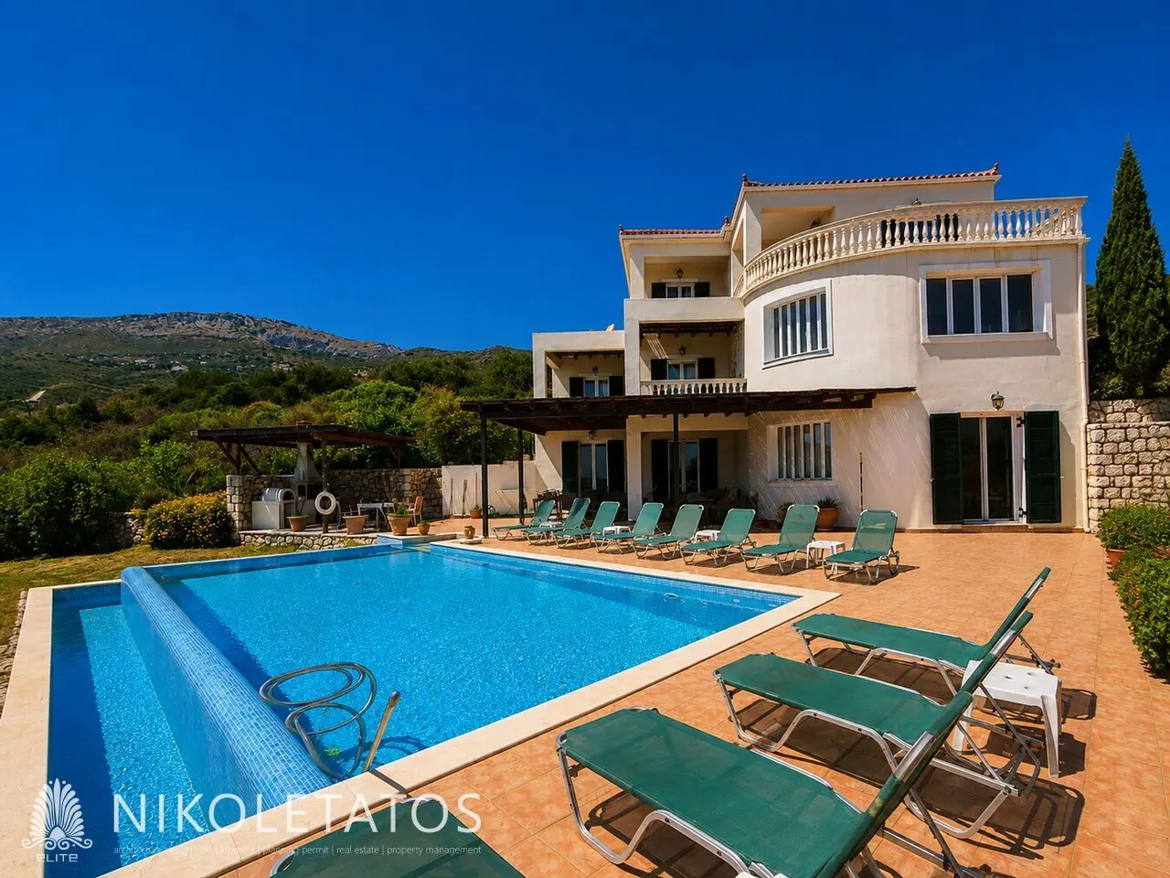 Villa Of 120 M² With Sea View In Skala, Greece