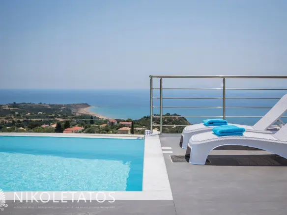 Villa Of 200 M² With Sea View In Ratzakli, Greece