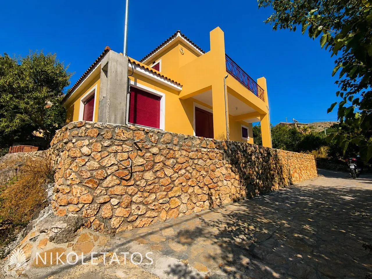 House Of X M² With In Dilinata, Greece