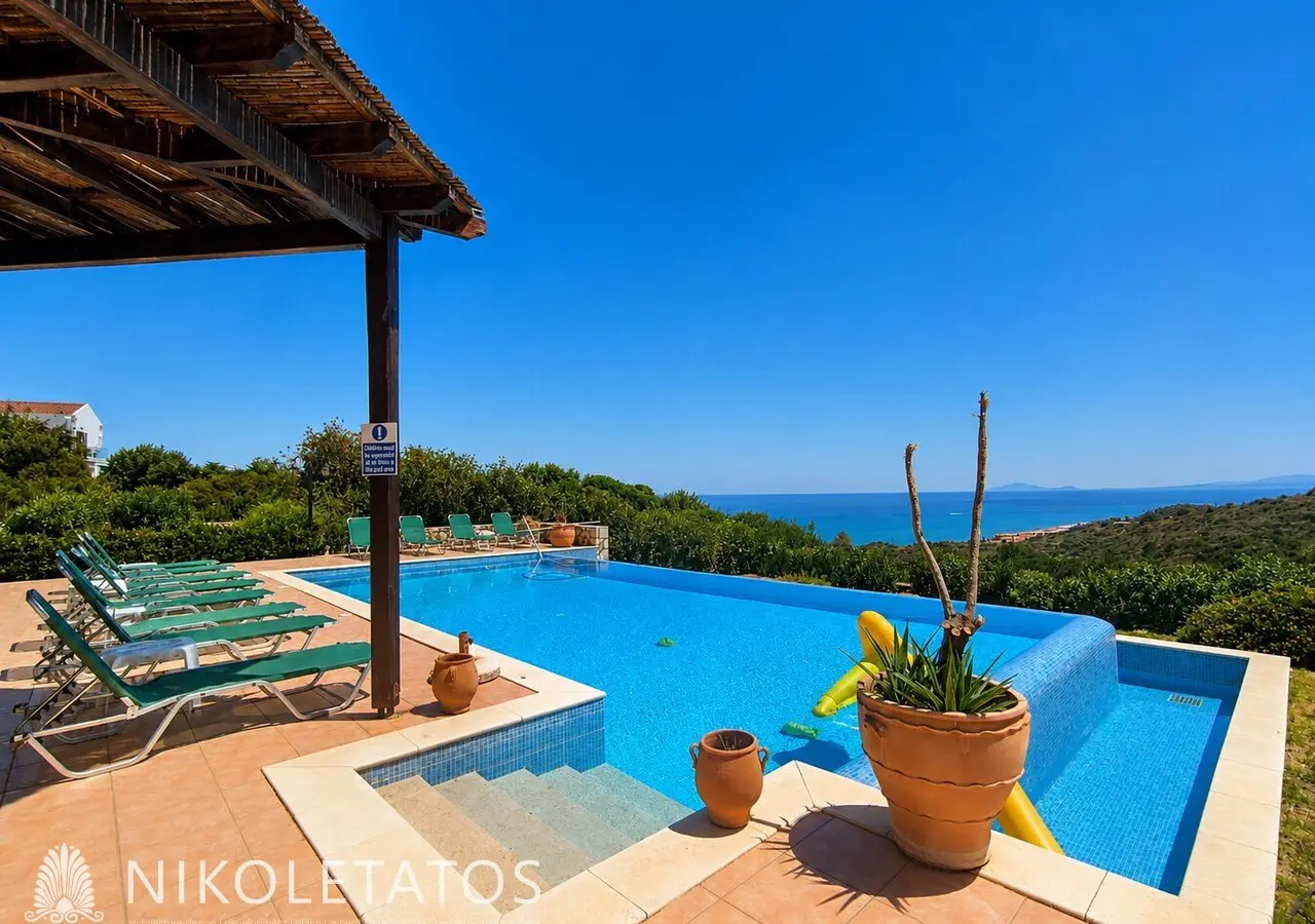 Villa Of 120 M² With Sea View In Skala, Greece