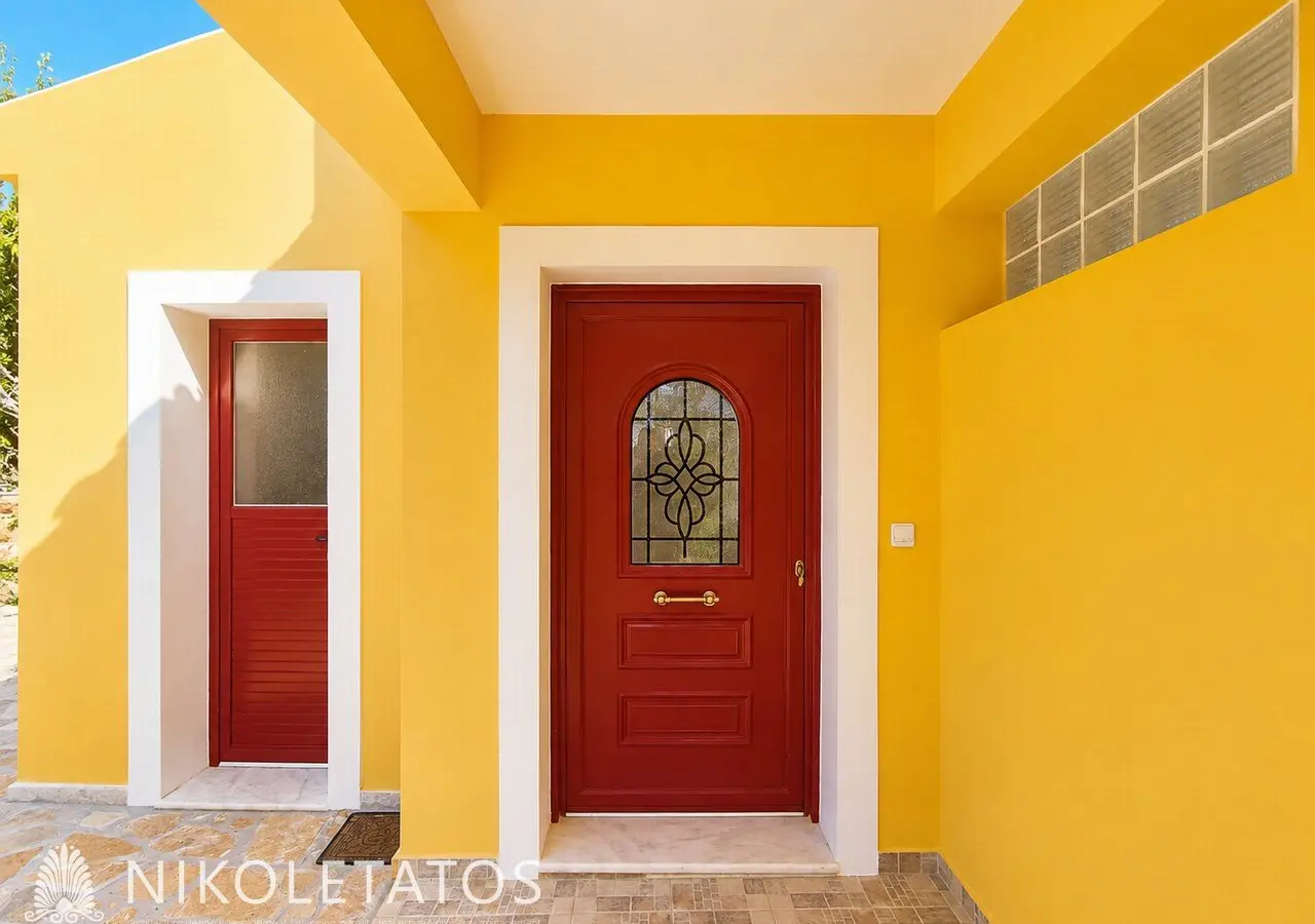 House Of X With In Dilinata, Greece