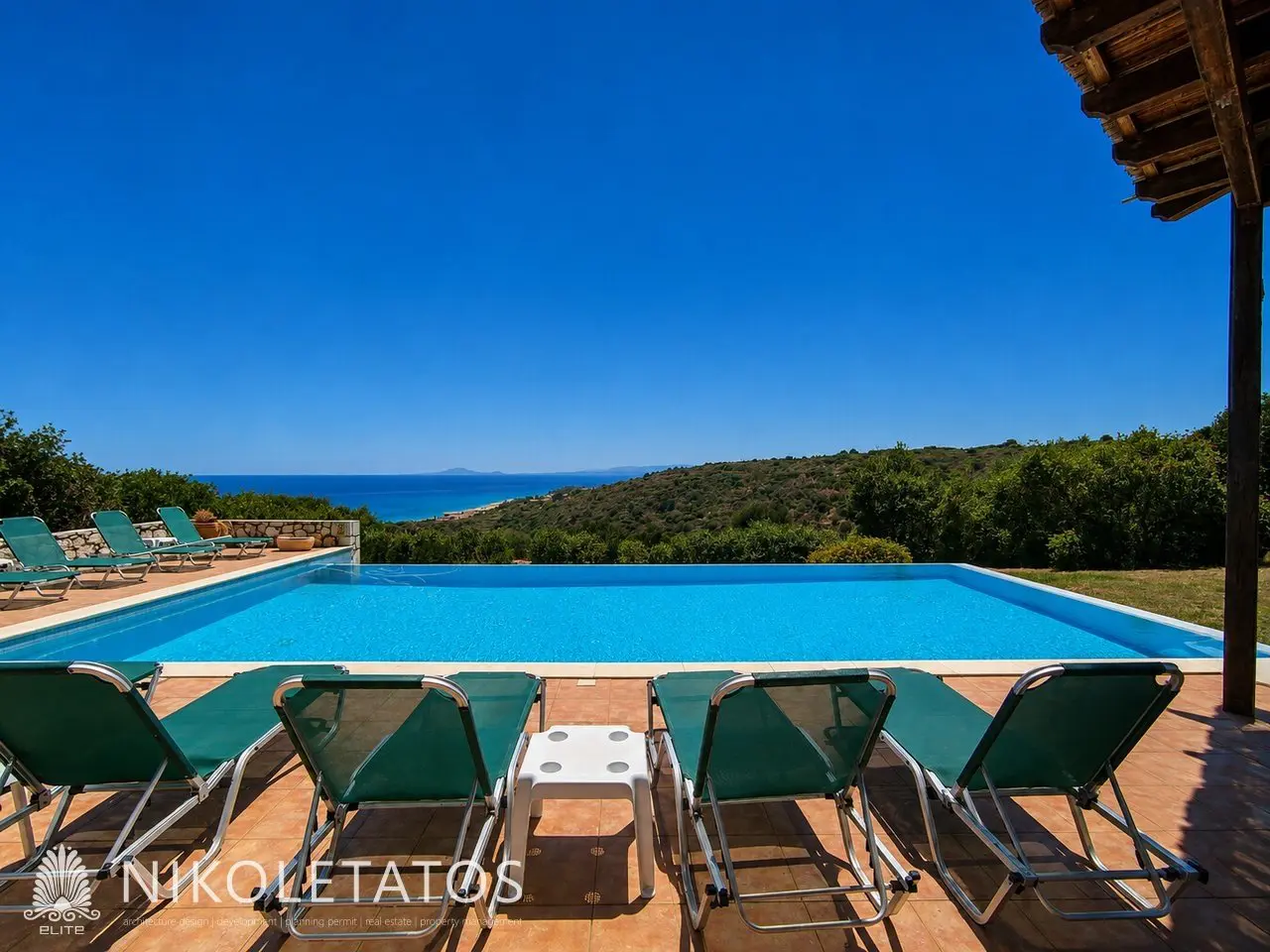 Villa Of 120 M² With Sea View In Skala, Greece