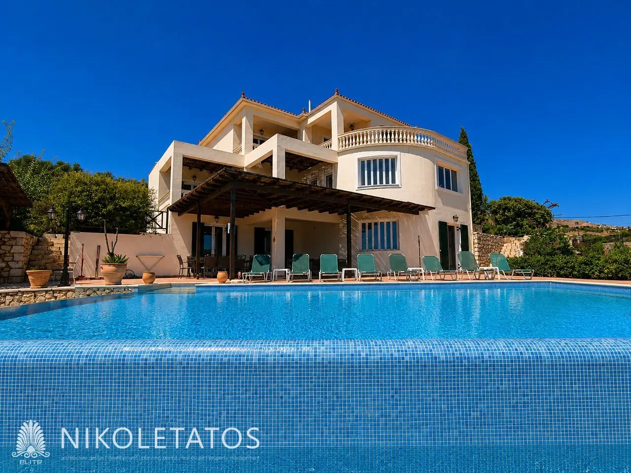 Villa Of 120 M² With Sea View In Skala, Greece