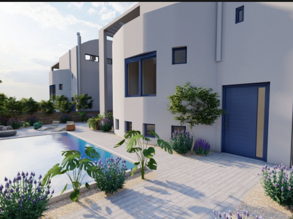 Villas Of 150 M² With Staff House In Lagonisi