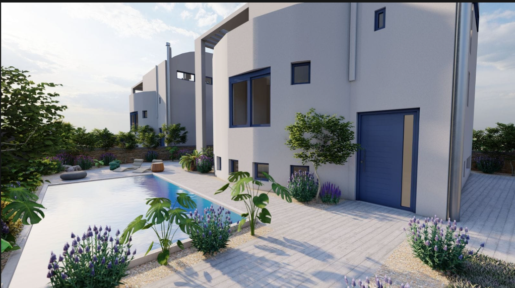 196 Villas Of 150 M² With Staff House In Lagonisi