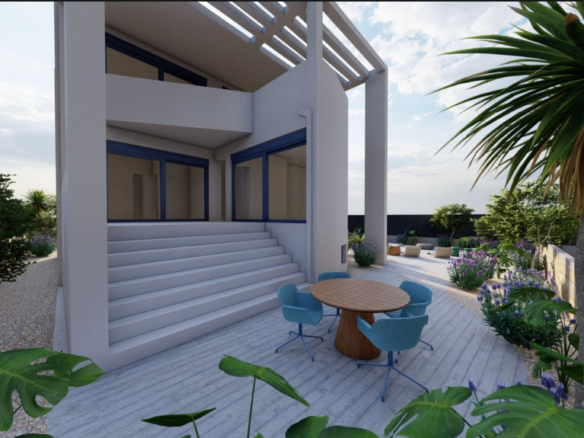 Villas Of 150 M² With Staff House In Lagonisi