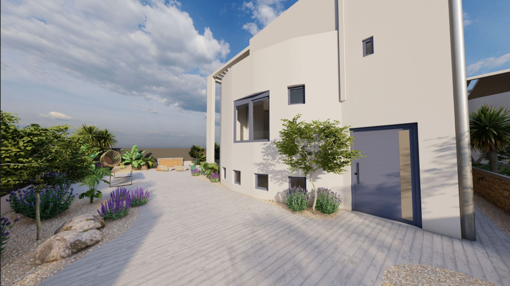 199 Villas Of 150 M² With Staff House In Lagonisi