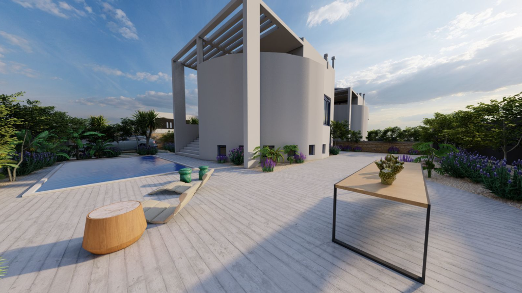 200 Villas Of 150 M² With Staff House In Lagonisi