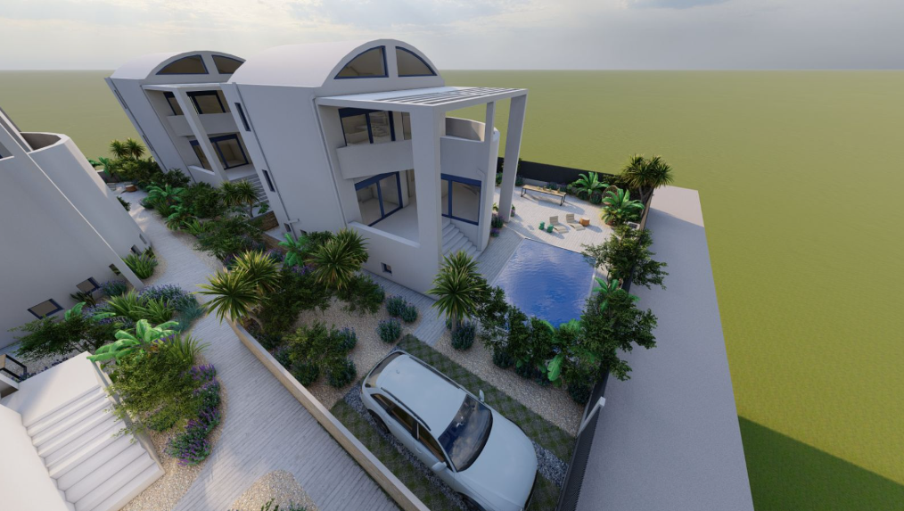 201 Villas Of 150 M² With Staff House In Lagonisi