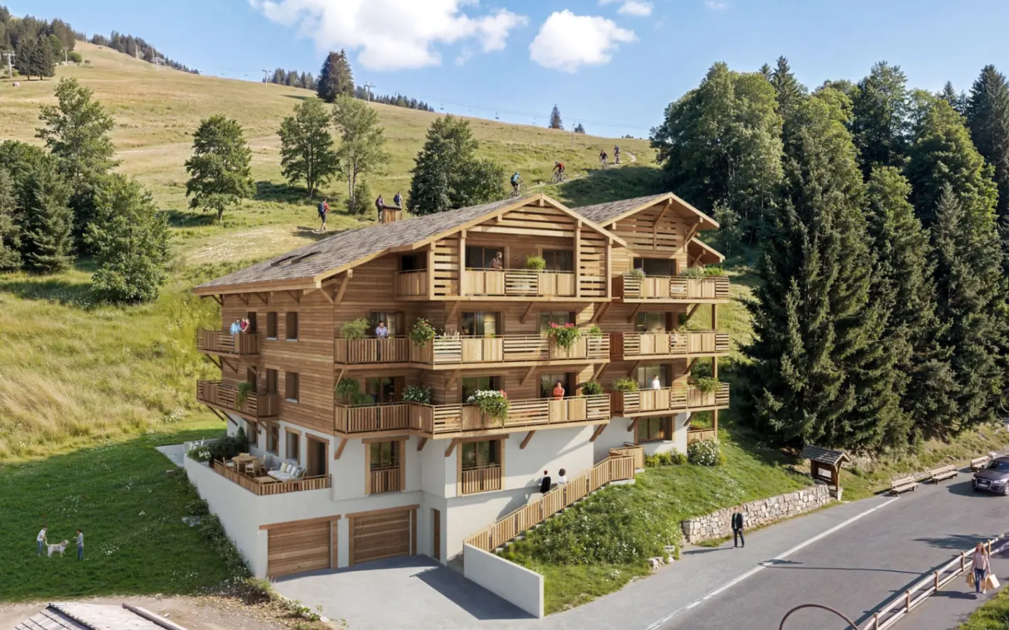 2-bedroom Apartment In La Clusaz, France (69 M²)