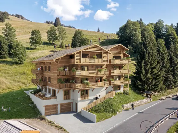 2 Bedroom Ski Apartment Of 50 M² With Ski In Ski Out Access In La Clusaz, Haute-savoie