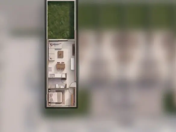 1-bedroom Flat In Poligiros, Greece (46 M²)