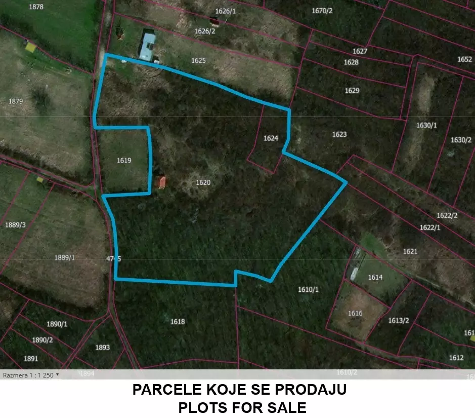 Construction Land Of 12800 M² With Gf+2+attic Allowed In Jagodina (Đurđevo Brdo), Serbia