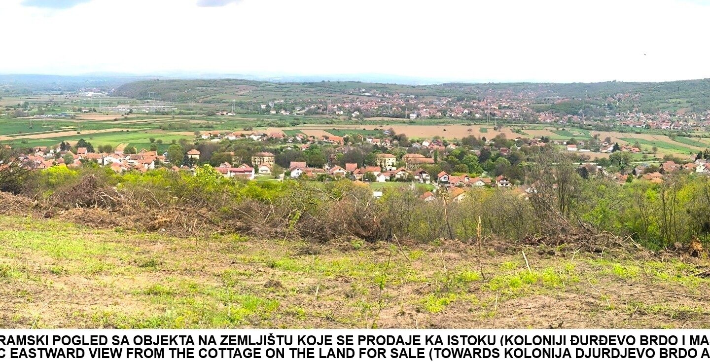 Construction Land Of 12800 M² With Gf+2+attic Allowed In Jagodina (Đurđevo Brdo), Serbia