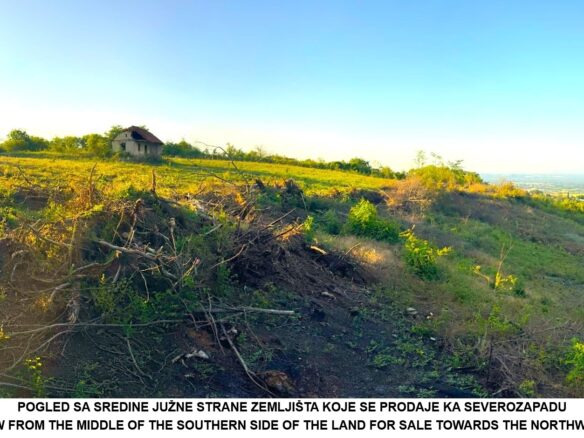 Construction Land Of 12800 M² With Gf+2+attic Allowed In Jagodina (Đurđevo Brdo), Serbia