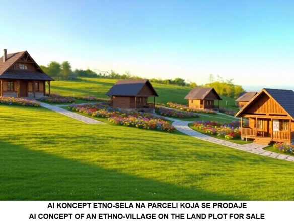 Construction Land Of 12800 M² With Gf+2+attic Allowed In Jagodina (Đurđevo Brdo), Serbia