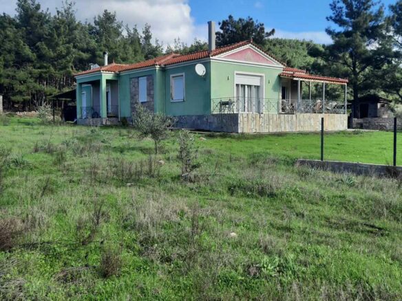 Equestrian Estate Of 119 M² With 20,000 M² Of Land And Olive Grove On Lesvos Island, Greece