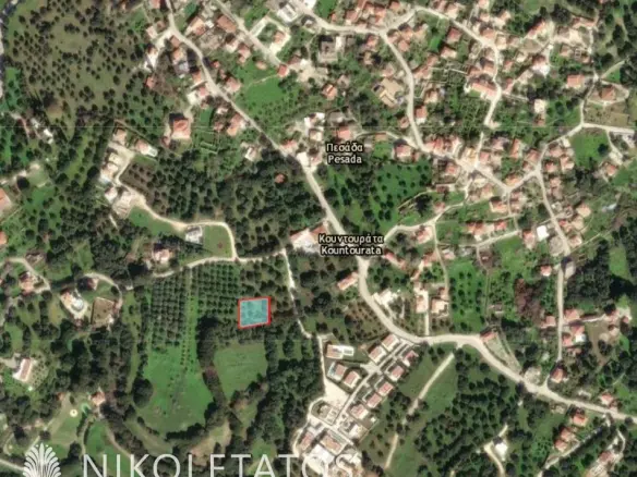 Land Of 1000 M² In Pessada, Greece