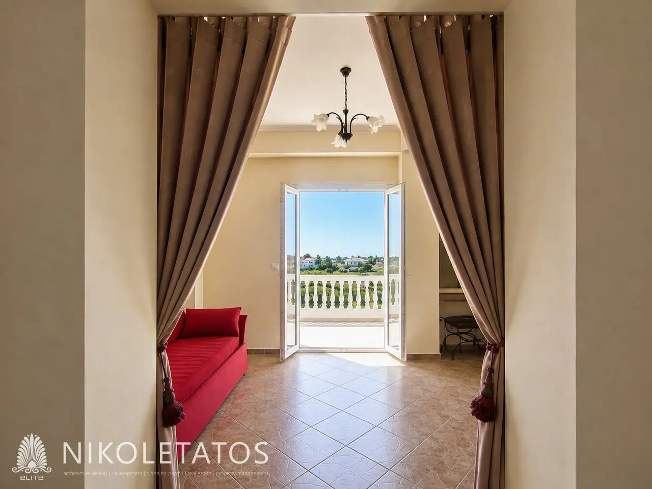 Villa Of 120 M² With Sea View In Skala, Greece