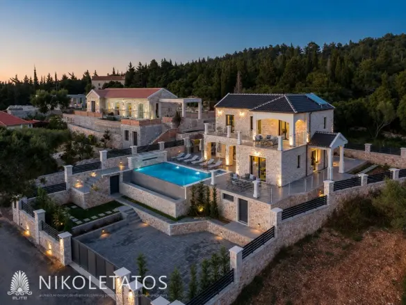 Villa Of M² With In Greece