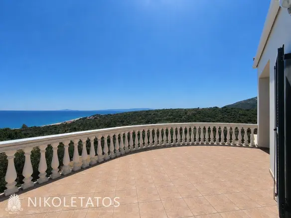 Villa Of 120 M² With Sea View In Skala, Greece