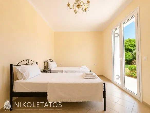 Villa Of 120 M² With Sea View In Skala, Greece