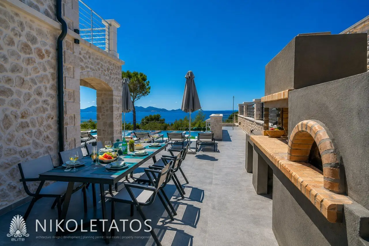 Villa Of M² With In Greece