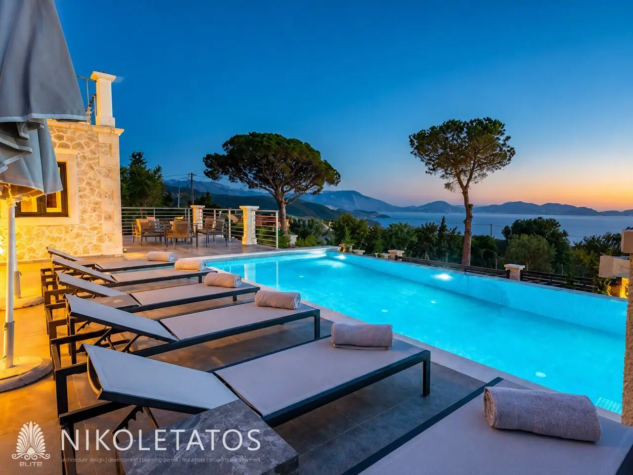 Villa Of M² With In Greece