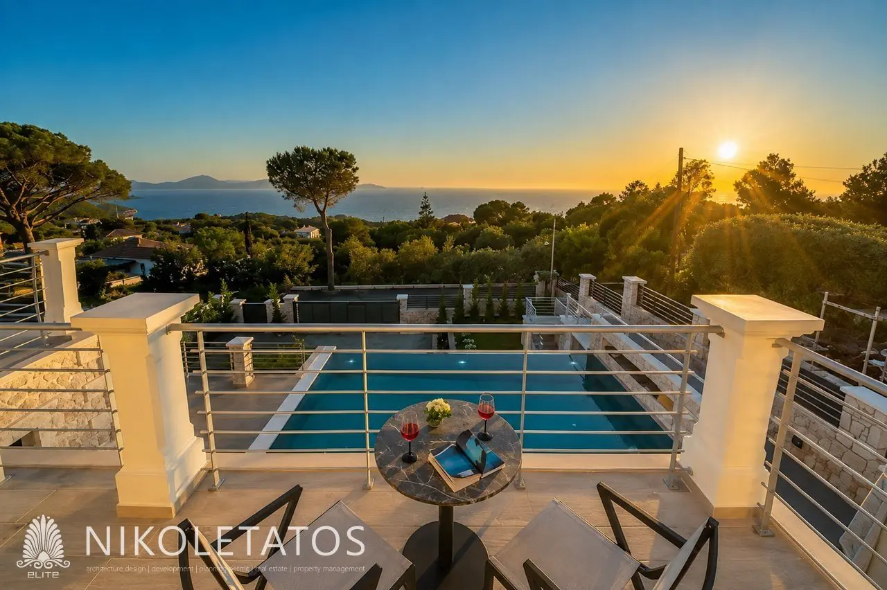 Villa Of M² With In Greece